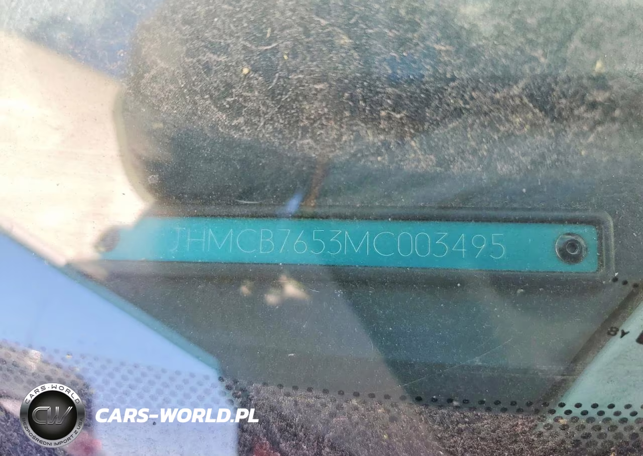 1991 Honda Accord Lx VIN:JHMCB7653MC003495 - 13