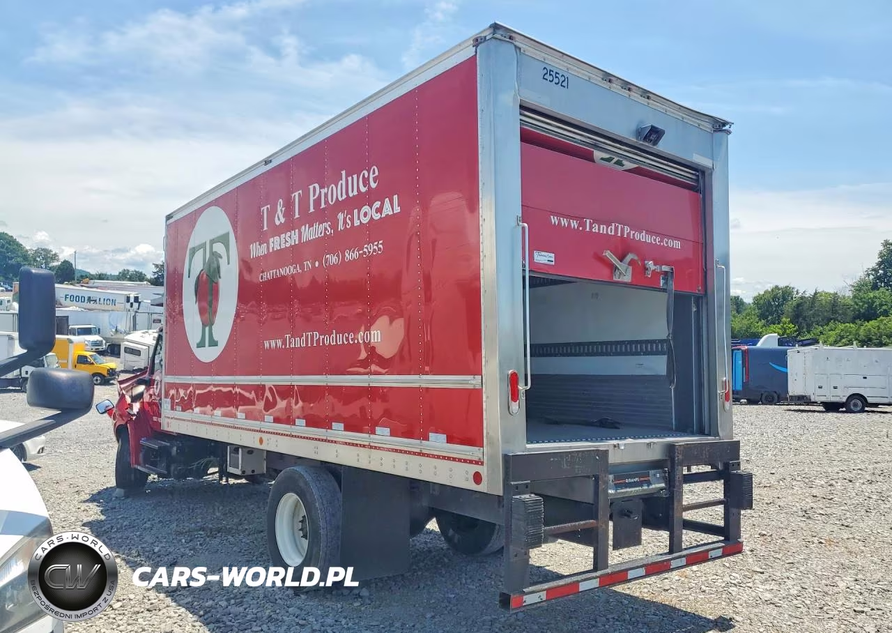 2025 International Mv607 Refrigerated Box Truck VIN:3HAEUMML0SL275102 - 2