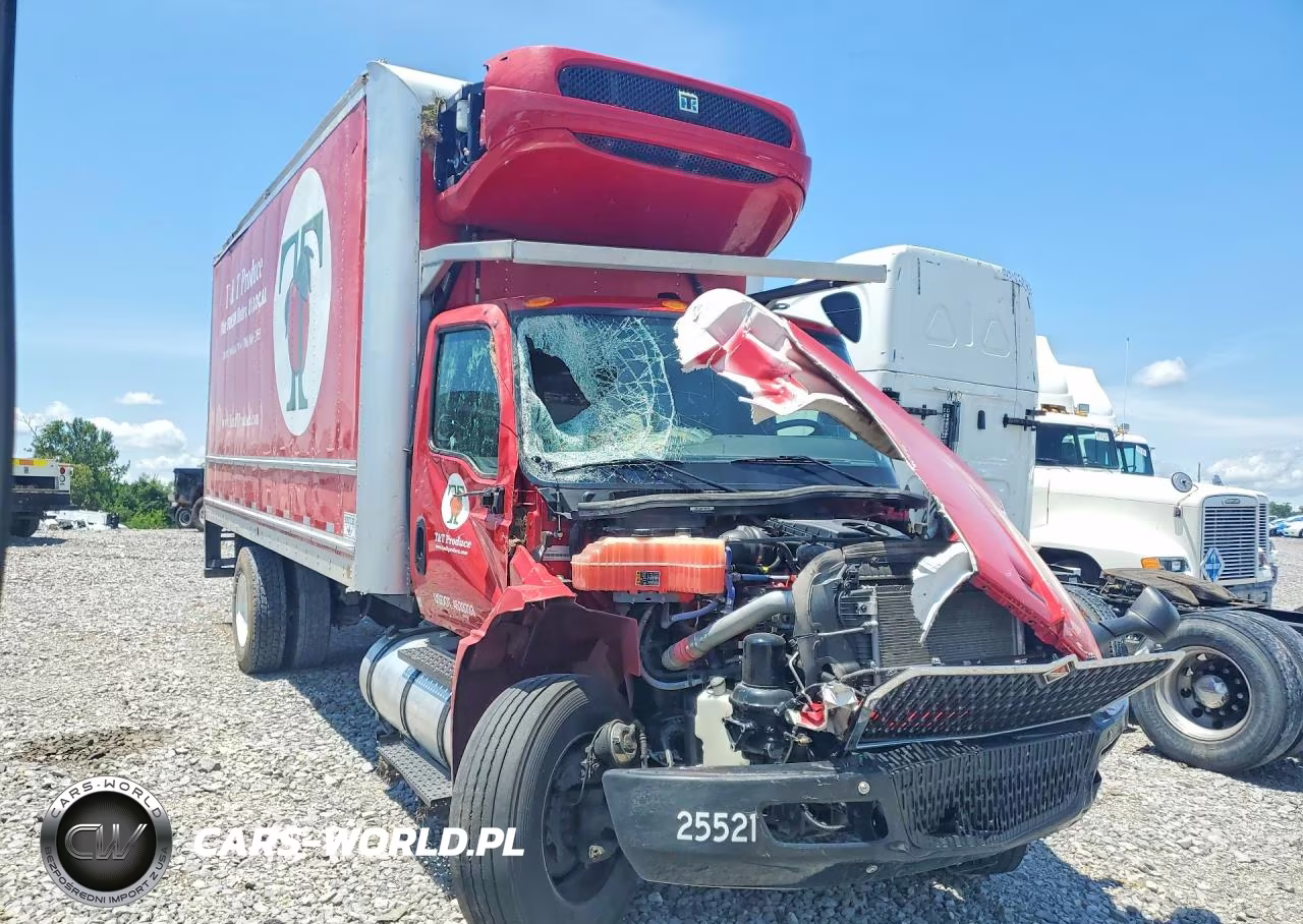 2025 International Mv607 Refrigerated Box Truck VIN:3HAEUMML0SL275102 - 4