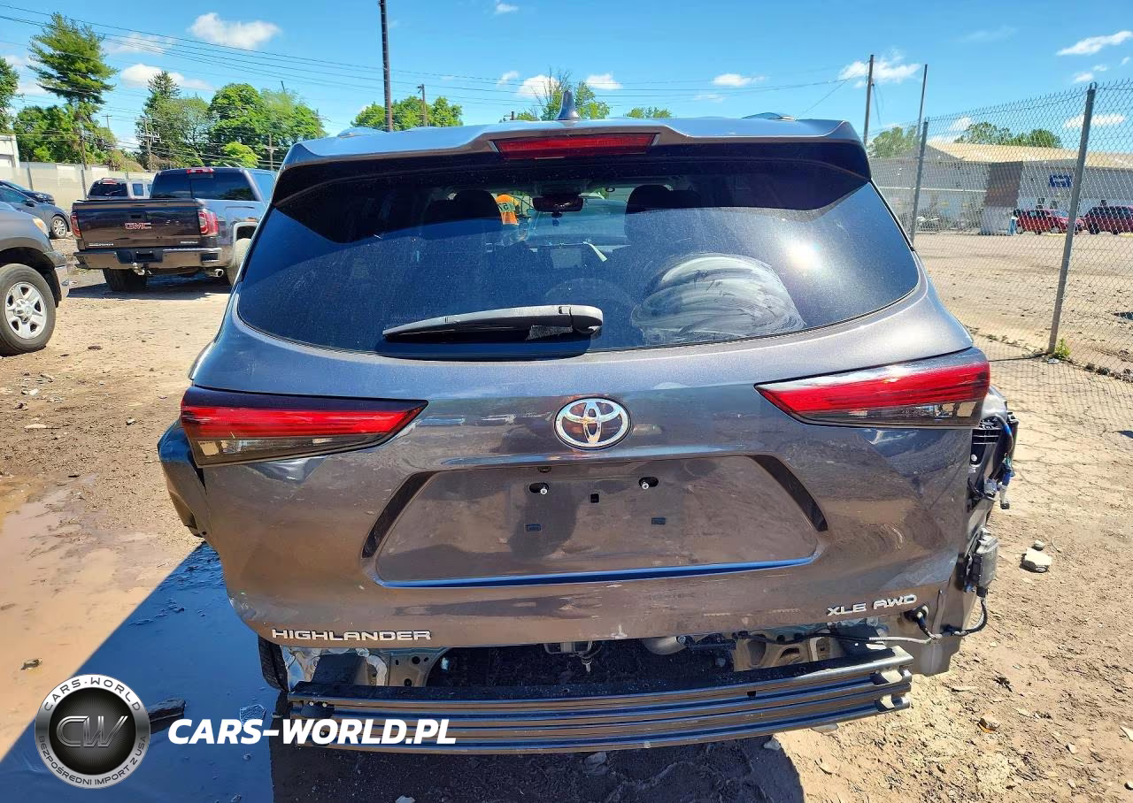 2021 Toyota Highlander Xle VIN:5TDGZRBH8MS061286 - 6