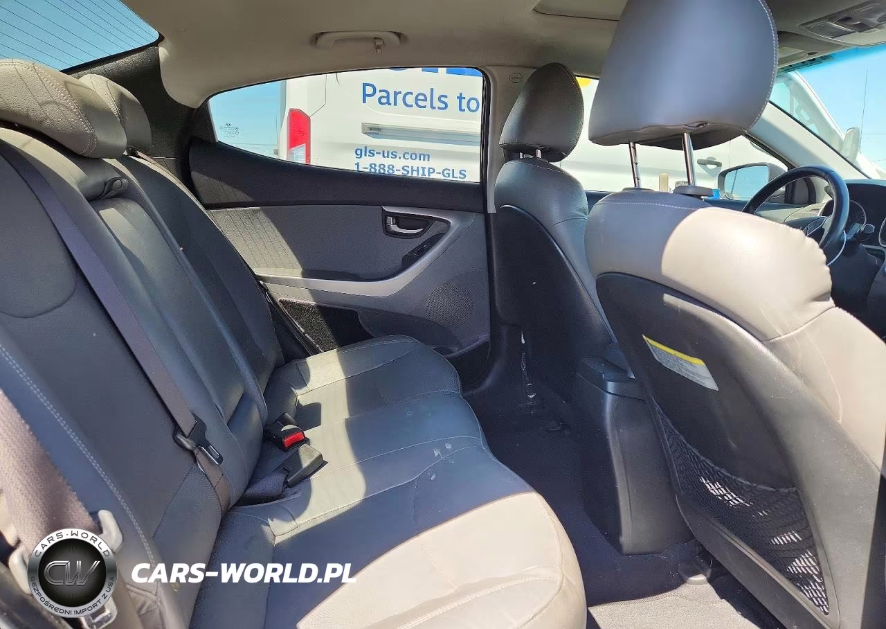 2012 Hyundai Elantra Limited VIN:KMHDH4AE6CU208100 - 10