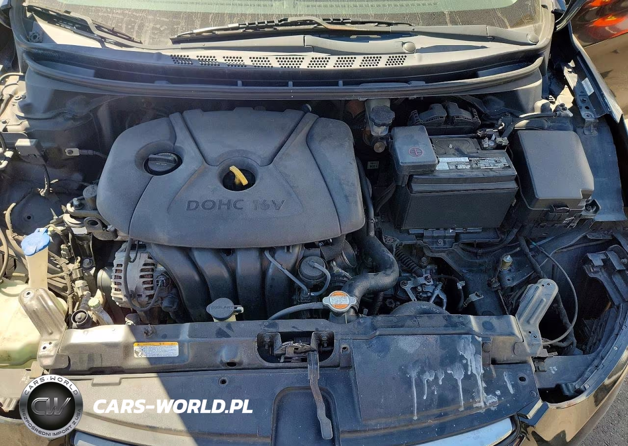 2012 Hyundai Elantra Limited VIN:KMHDH4AE6CU208100 - 11