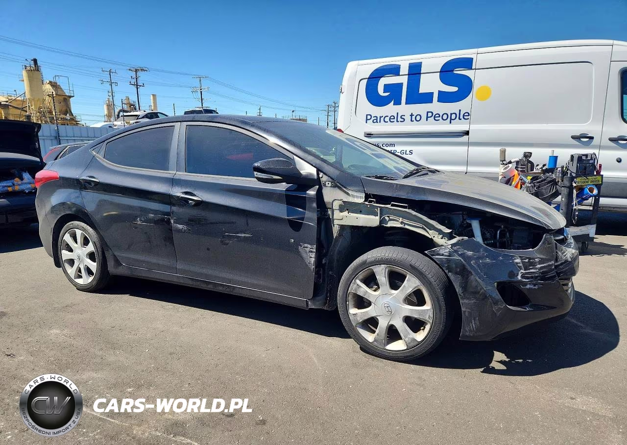 2012 Hyundai Elantra Limited VIN:KMHDH4AE6CU208100 - 4