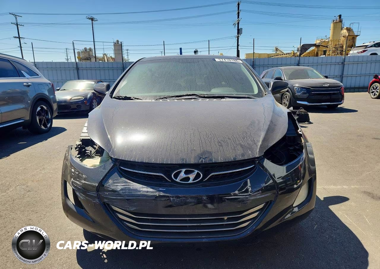 2012 Hyundai Elantra Limited VIN:KMHDH4AE6CU208100 - 5