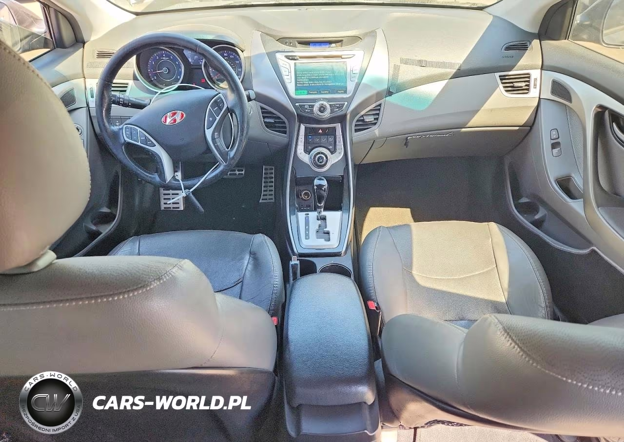 2012 Hyundai Elantra Limited VIN:KMHDH4AE6CU208100 - 8