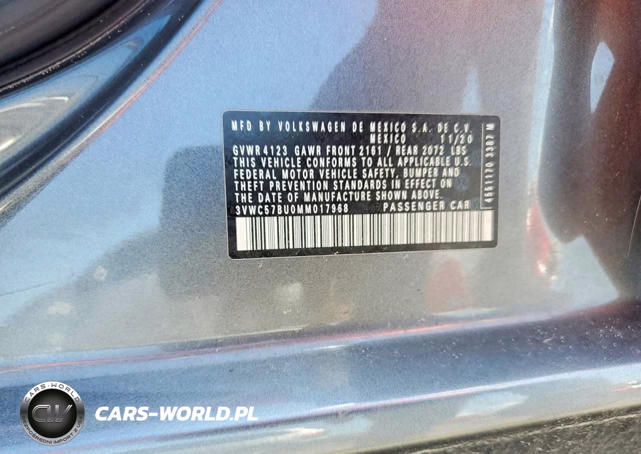 2021 Volkswagen Jetta S-Se-R-Line VIN:3VWC57BU0MM017968 - 12