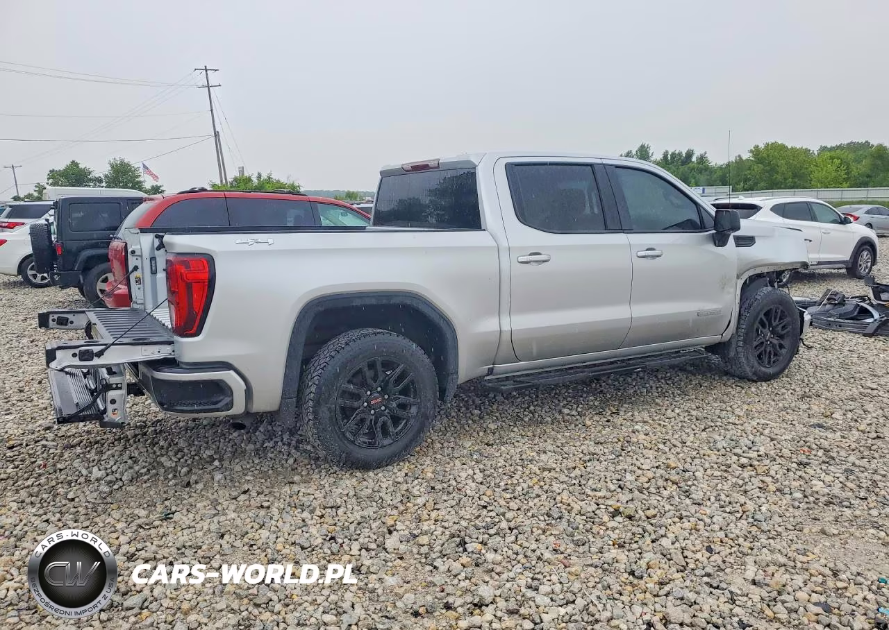 2021 GMC Sierra K1500 Elevation VIN:1GTP9GEK9MZ387415 - 3