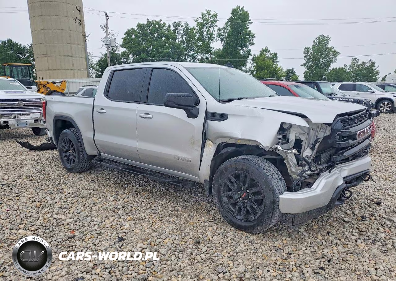 2021 GMC Sierra K1500 Elevation VIN:1GTP9GEK9MZ387415 - 4