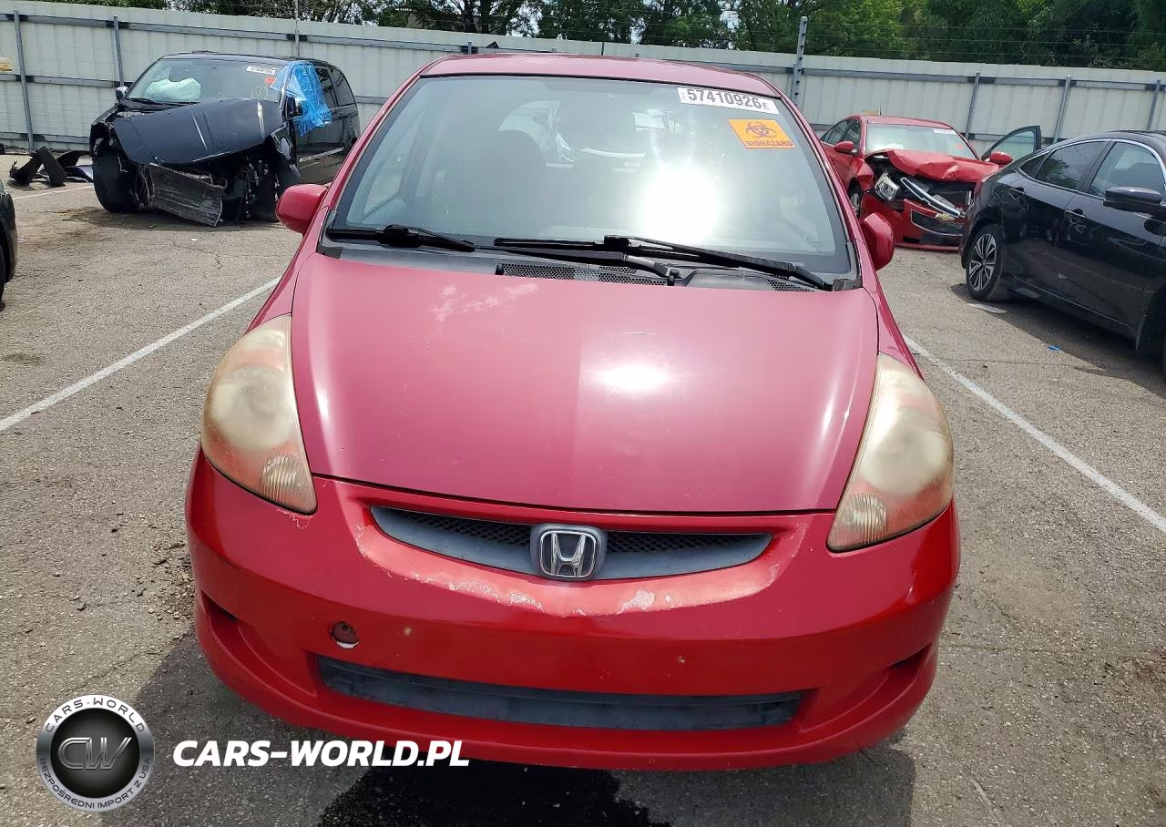 2008 Honda Fit VIN:JHMGD37418S064480 - 5