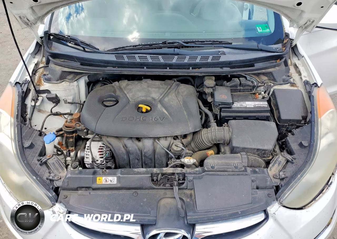 2013 Hyundai Elantra Gls VIN:5NPDH4AE1DH452205 - 11