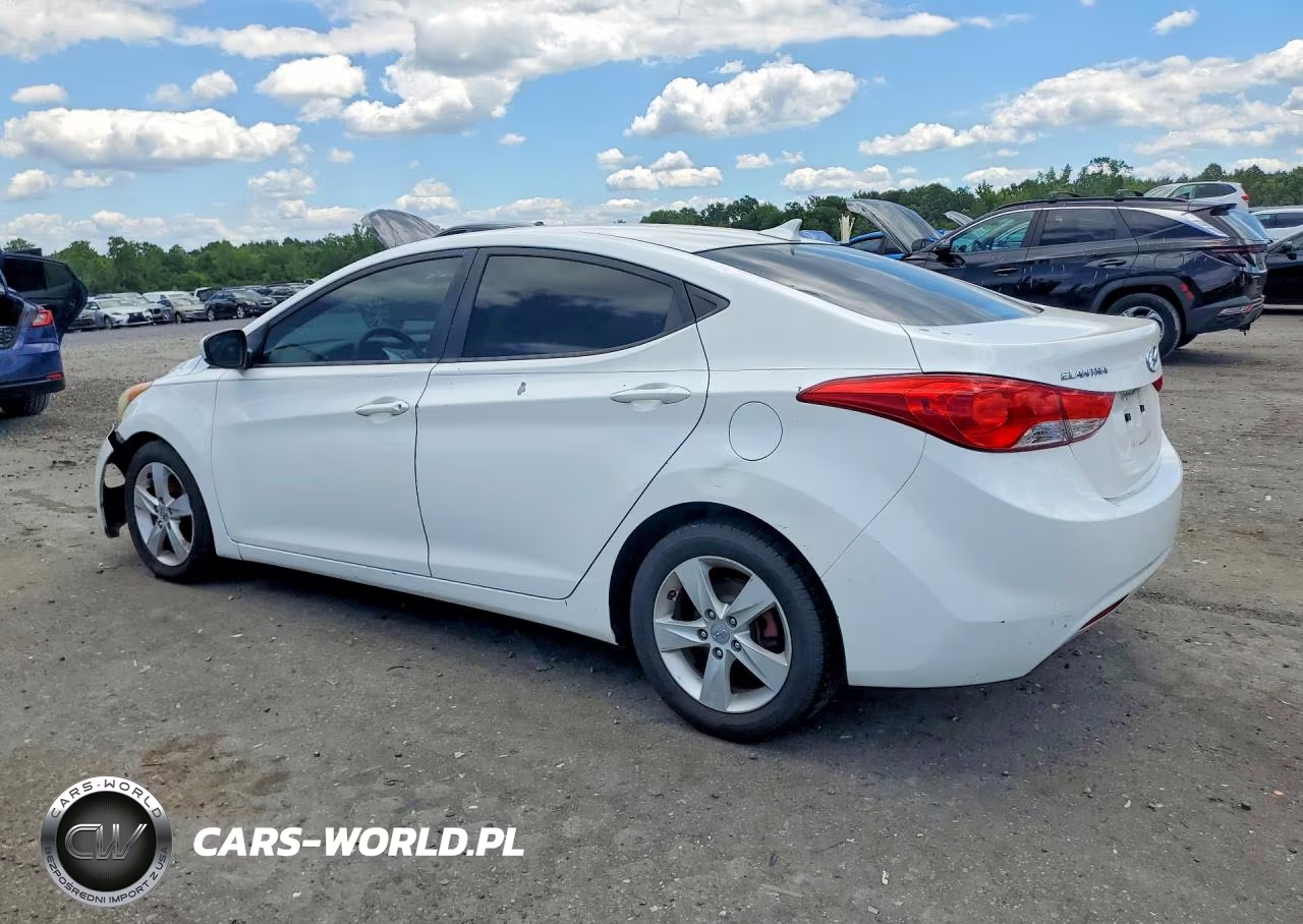2013 Hyundai Elantra Gls VIN:5NPDH4AE1DH452205 - 2
