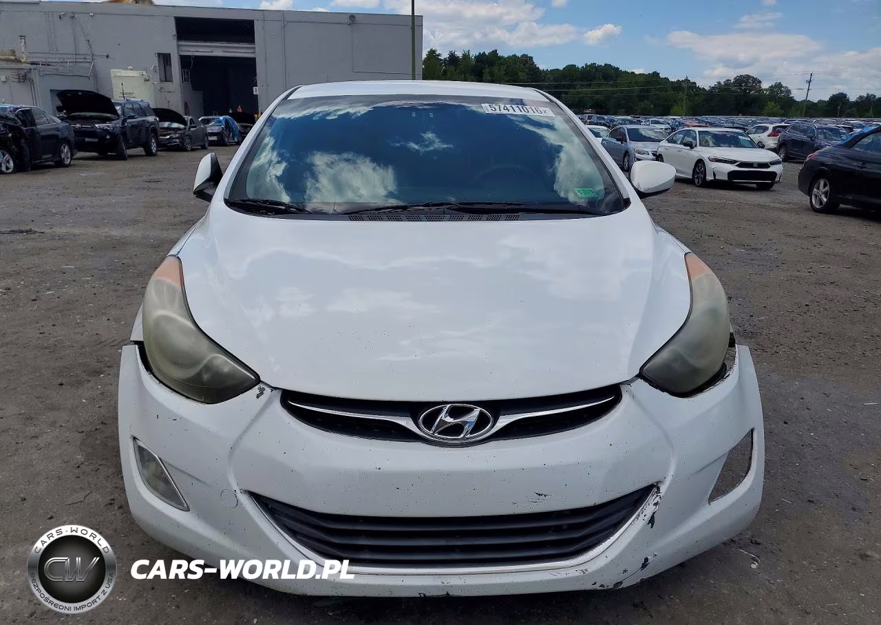 2013 Hyundai Elantra Gls VIN:5NPDH4AE1DH452205 - 5