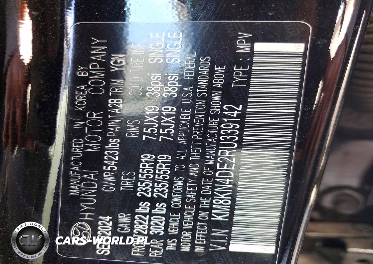 2024 Hyundai Ioniq 5 Sel VIN:KM8KN4DE2RU339142 - 13
