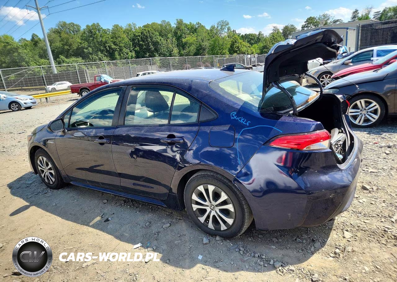 2020 Toyota Corolla Le VIN:JTDEBRBE1LJ009429 - 2