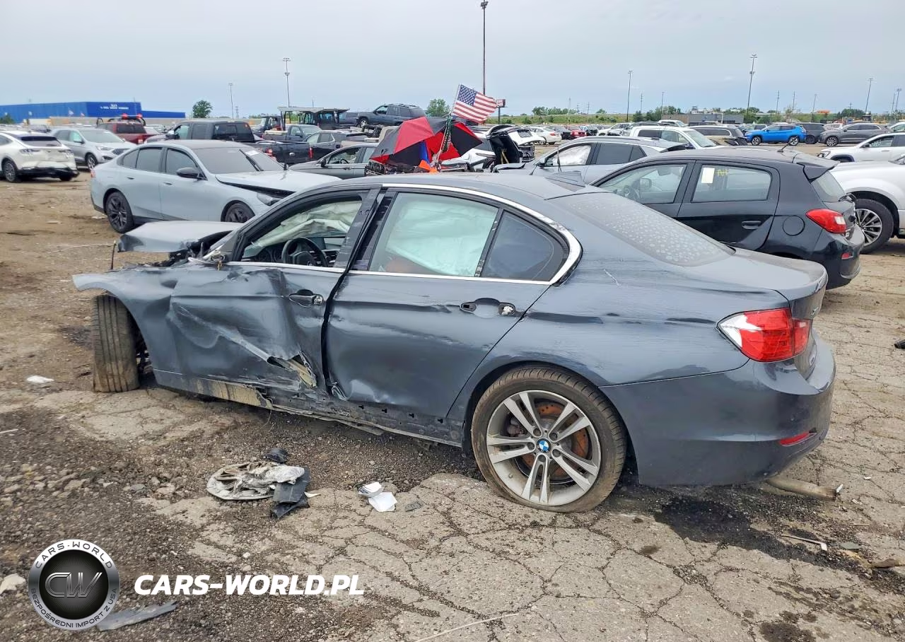 2015 BMW 335 Xi VIN:WBA3B9G53FNR93435 - 2