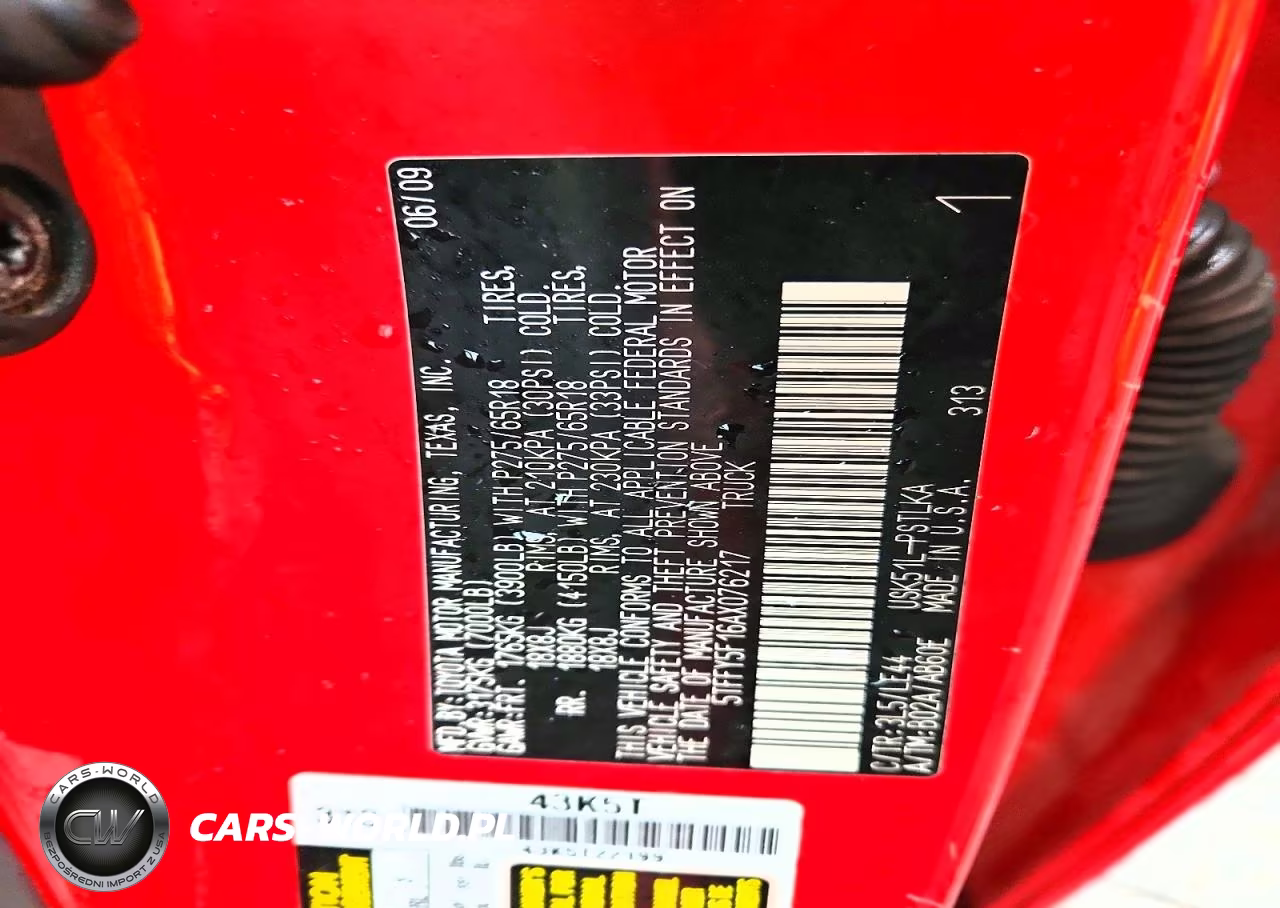 2010 Toyota Tundra Crewmax Limited VIN:5TFFY5F16AX076217 - 12