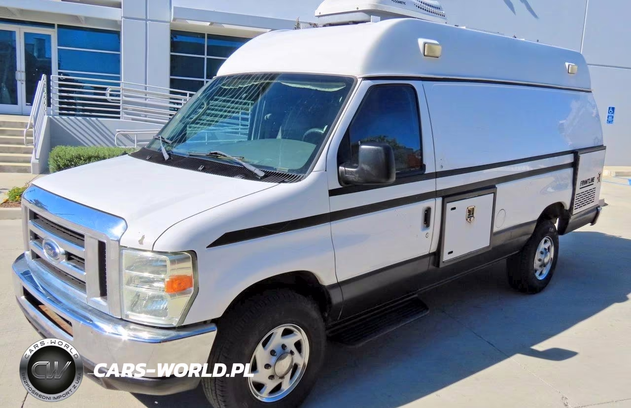 2008 Ford E350 Utility - Service Van VIN:1FTSS34S78DB38607 - 2
