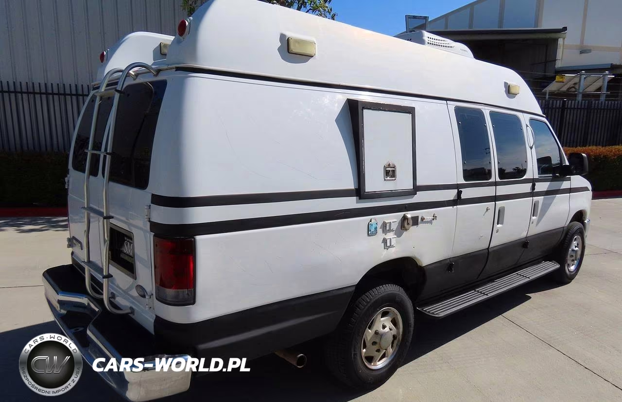 2008 Ford E350 Utility - Service Van VIN:1FTSS34S78DB38607 - 3
