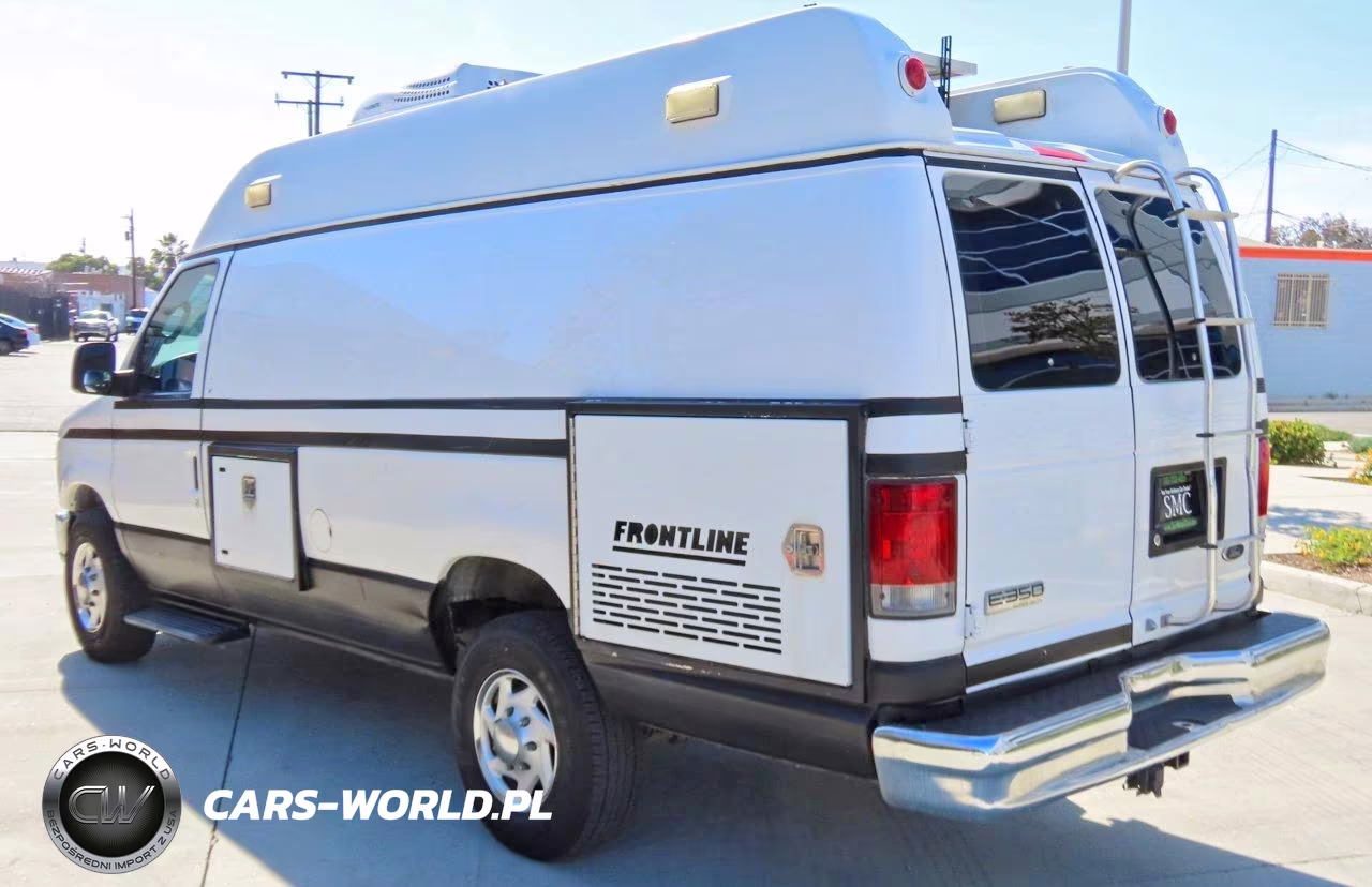 2008 Ford E350 Utility - Service Van VIN:1FTSS34S78DB38607 - 4