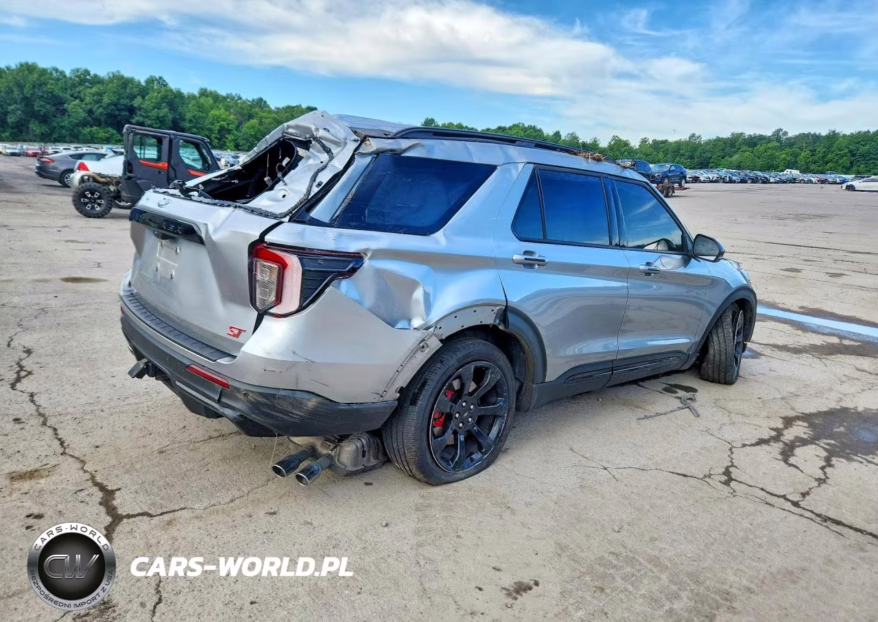2024 Ford Explorer St VIN:1FM5K8GC7RGA01077 - 3