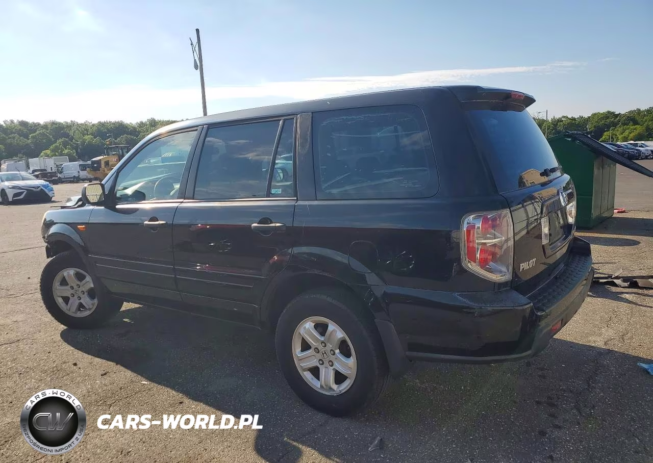 2007 Honda Pilot Lx VIN:2HKYF18177H520553 - 2
