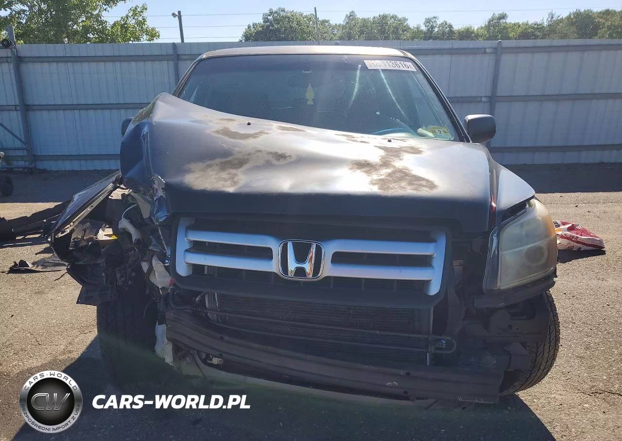 2007 Honda Pilot Lx VIN:2HKYF18177H520553 - 5
