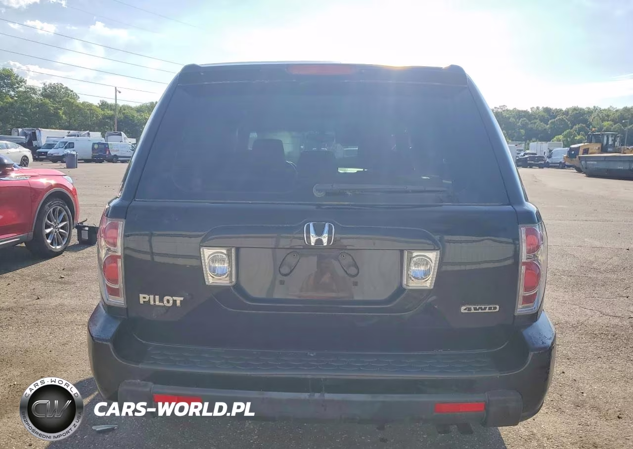 2007 Honda Pilot Lx VIN:2HKYF18177H520553 - 6