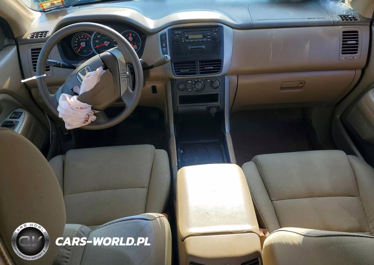2007 Honda Pilot Lx VIN:2HKYF18177H520553 - 8