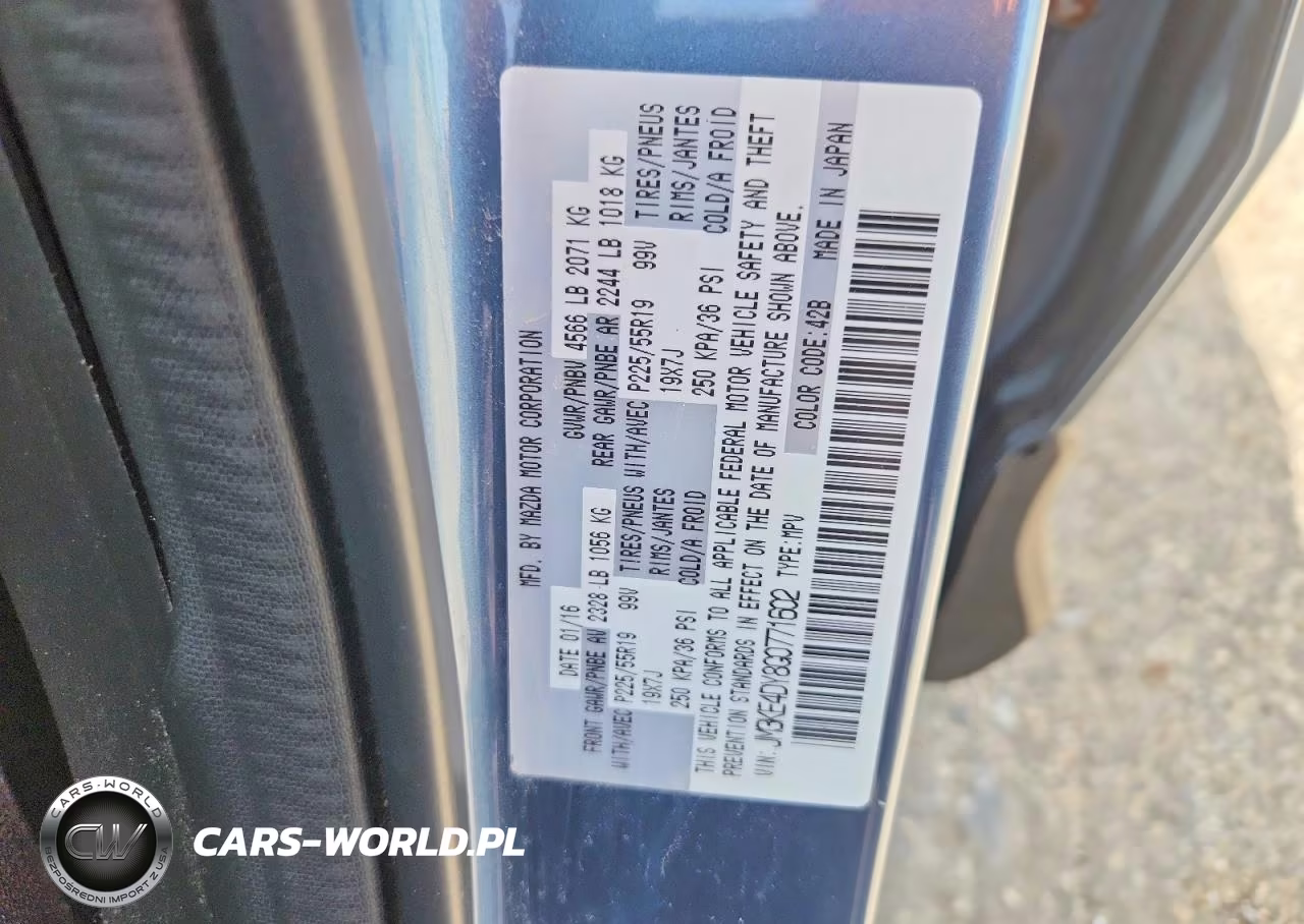 2016 Mazda Cx-5 Gt VIN:JM3KE4DY8G0771602 - 13