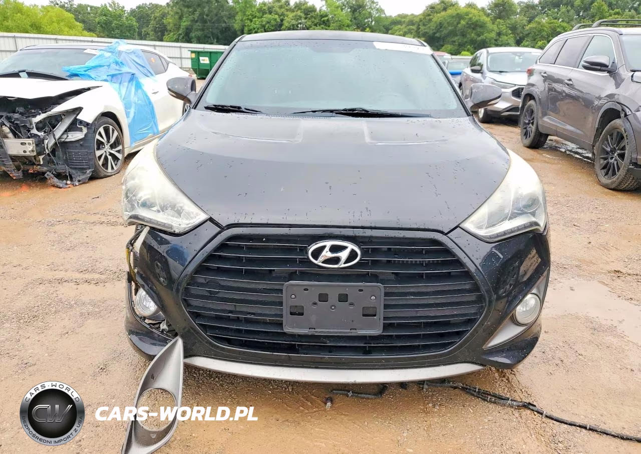 2013 Hyundai Veloster Turbo VIN:KMHTC6AEXDU154145 - 5