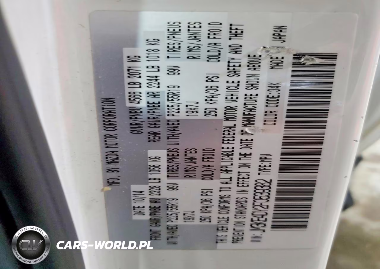 2015 Mazda Cx-5 Gt VIN:JM3KE4DY2F0539382 - 13