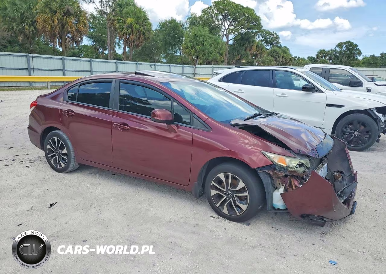2013 Honda Civic Lx VIN:2HGFB2E51DH017154 - 4