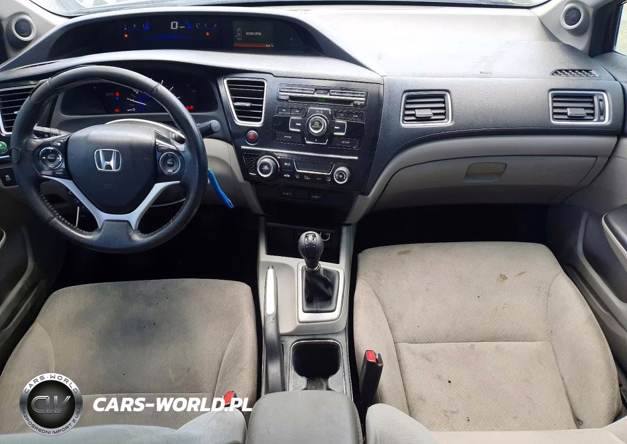 2013 Honda Civic Lx VIN:2HGFB2E51DH017154 - 8