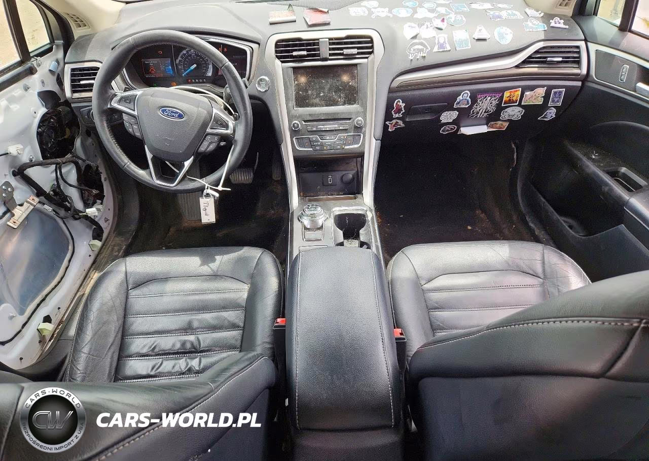 2017 Ford Fusion Se VIN:3FA6P0HD0HR394467 - 8