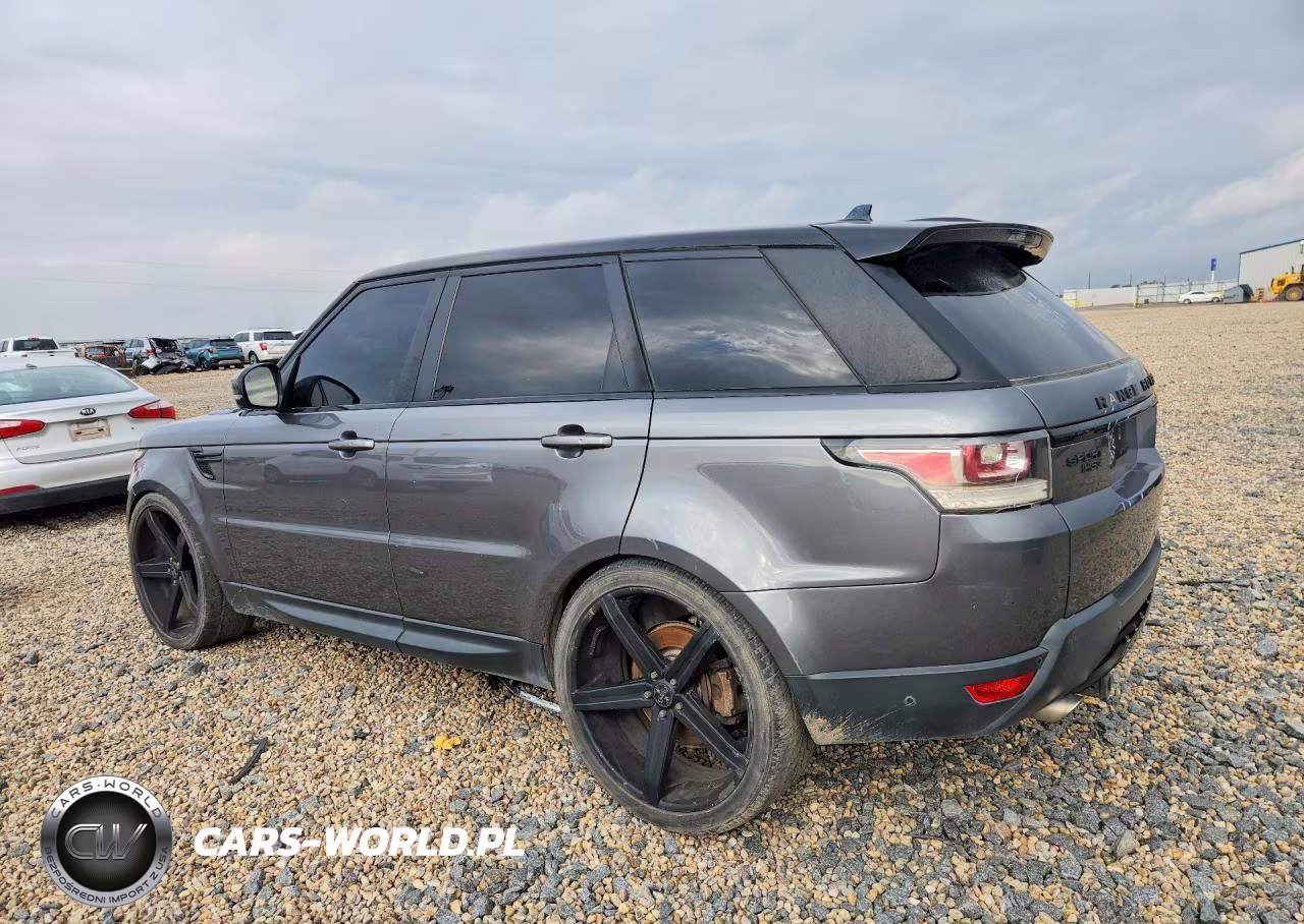 2016 Land Rover Range Rover Sport Hse VIN:SALWR2VF0GA649237 - 2