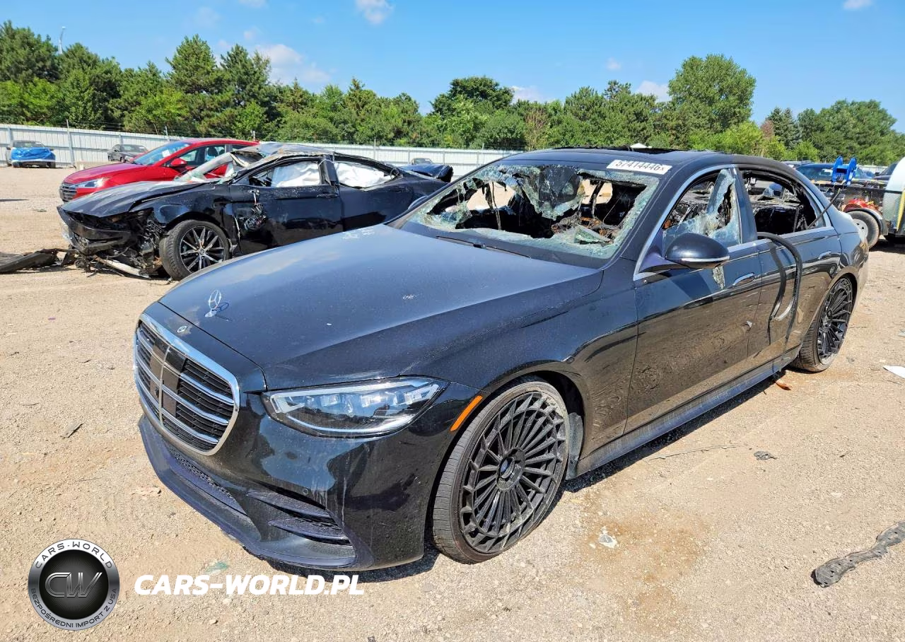 2022 Mercedes-Benz S 580 4Matic VIN:W1K6G7GB2NA129774 - 1