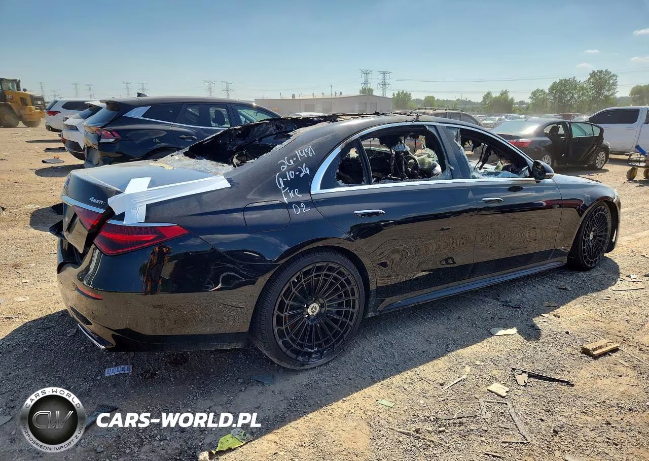 2022 Mercedes-Benz S 580 4Matic VIN:W1K6G7GB2NA129774 - 3