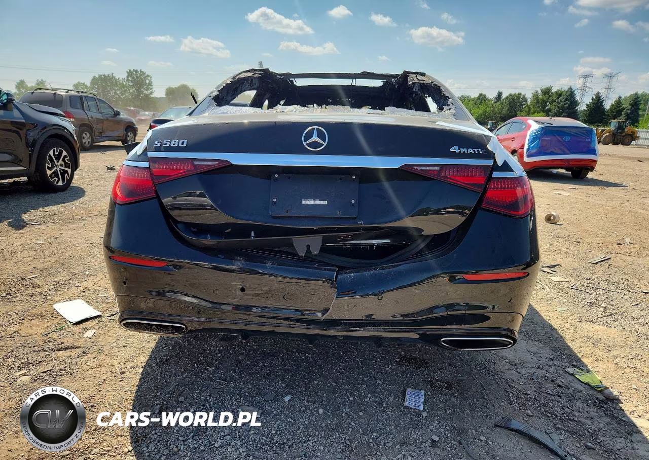 2022 Mercedes-Benz S 580 4Matic VIN:W1K6G7GB2NA129774 - 6
