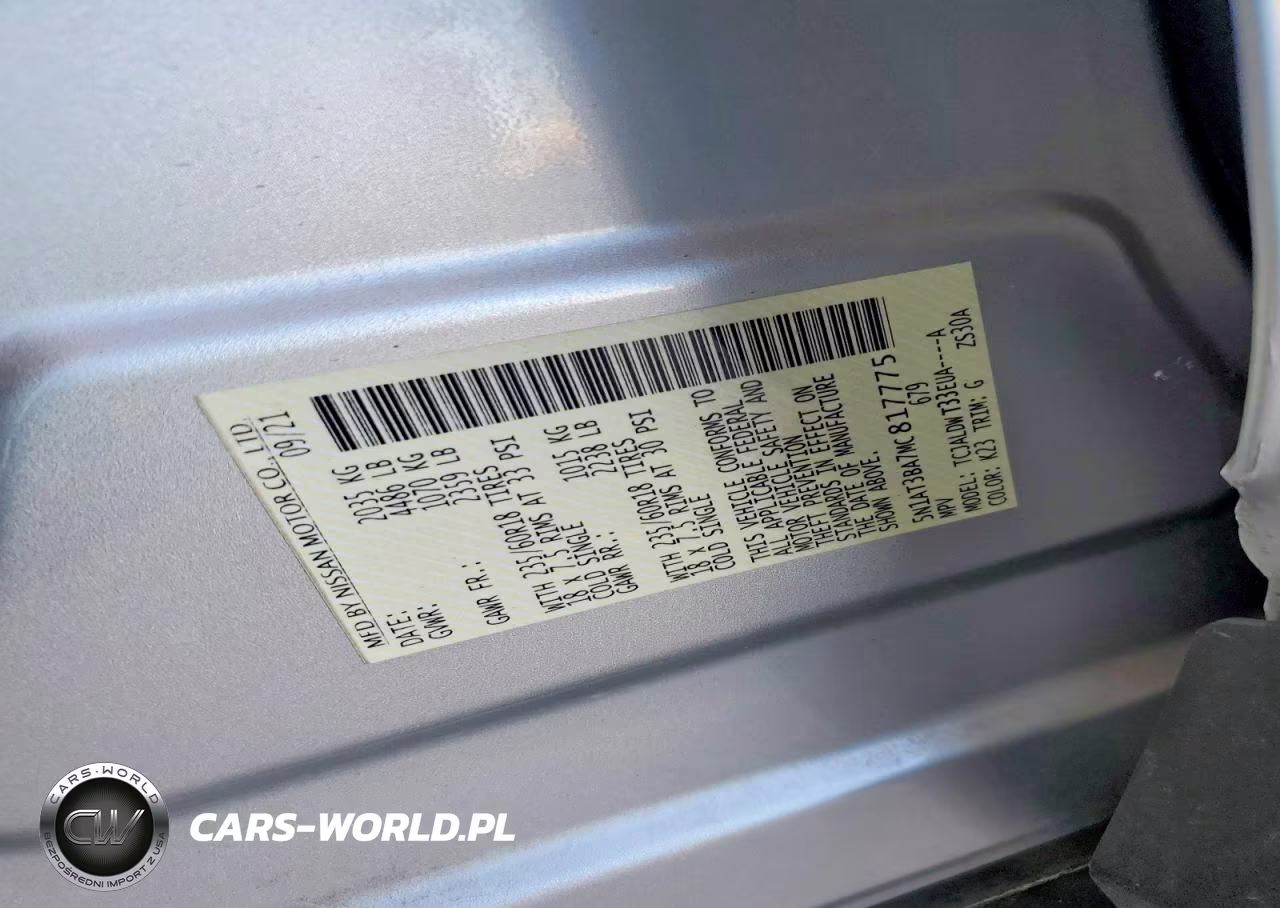 2021 Nissan Rogue Sv VIN:5N1AT3BA7MC817775 - 13