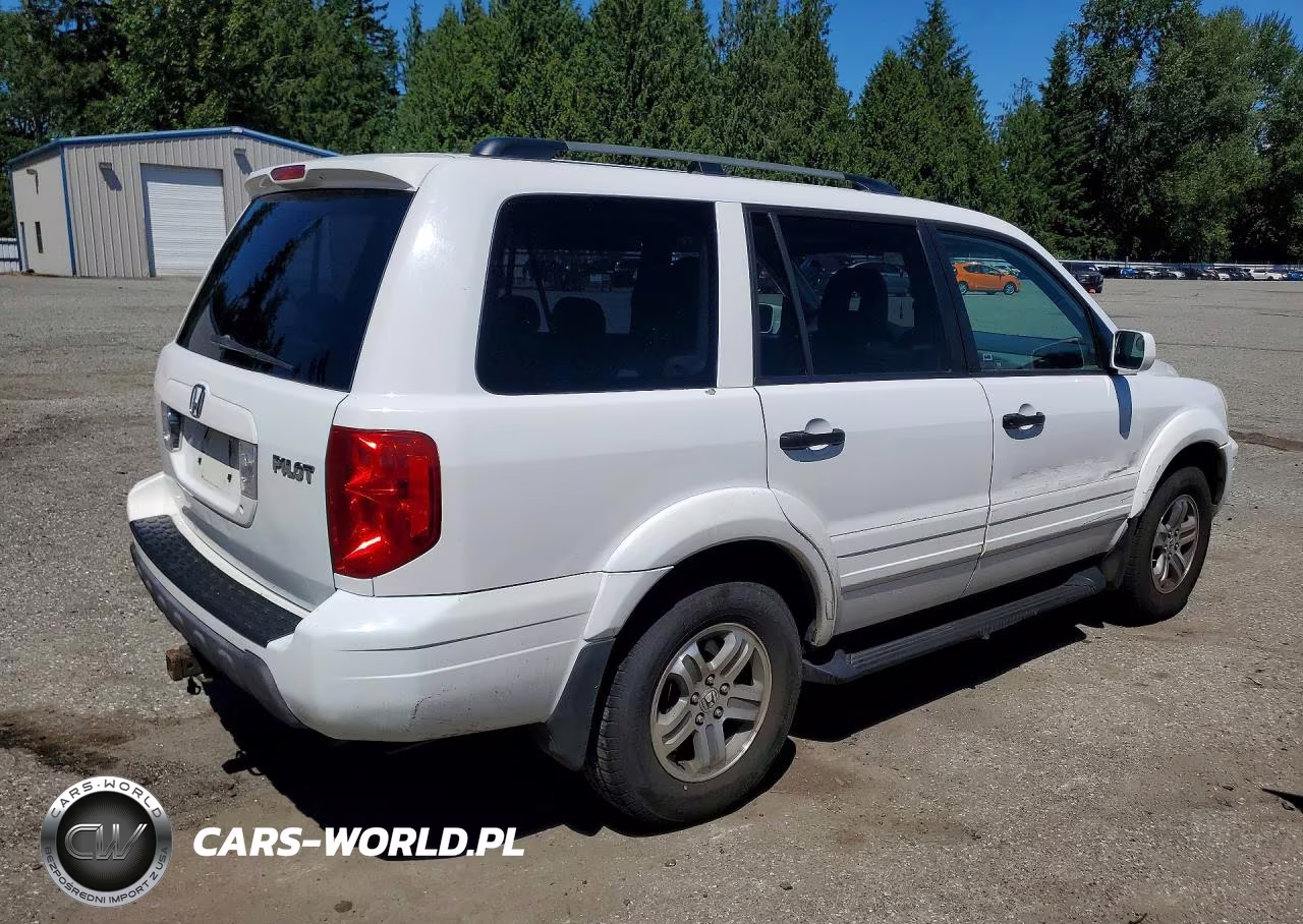 2005 Honda Pilot Exl VIN:2HKYF186X5H551739 - 3