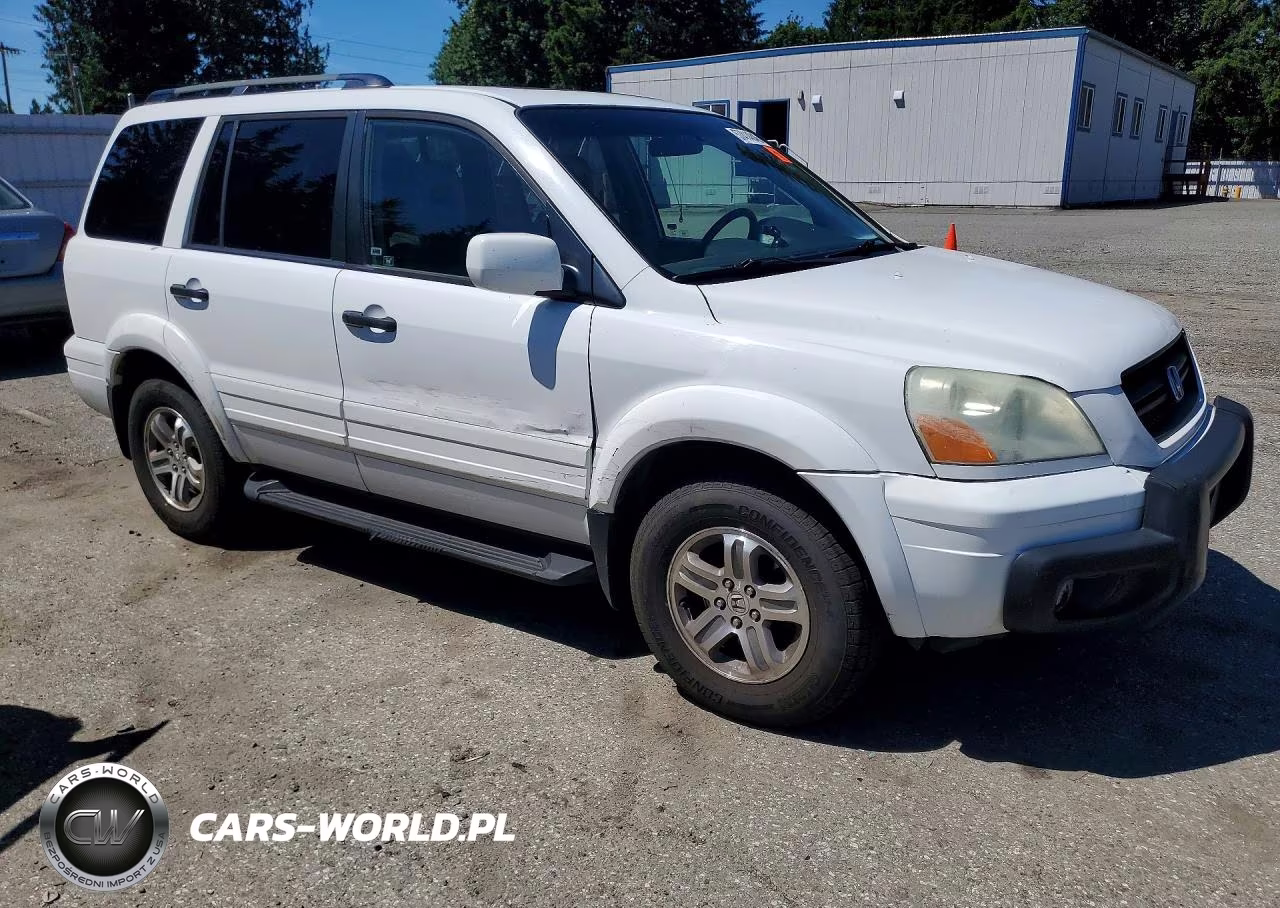 2005 Honda Pilot Exl VIN:2HKYF186X5H551739 - 4