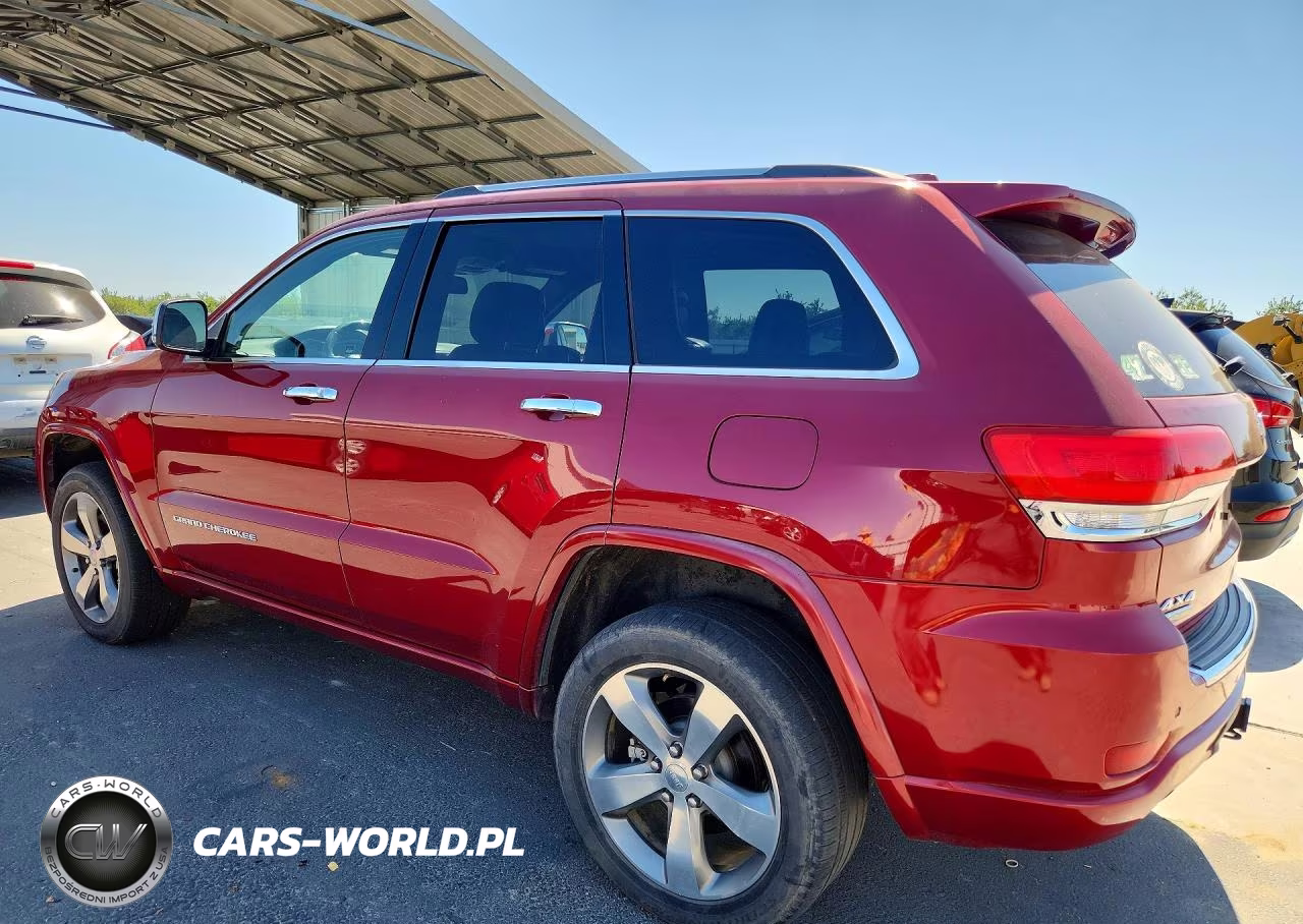 2015 Jeep Grand Cherokee Overland VIN:1C4RJFCM3FC916443 - 2