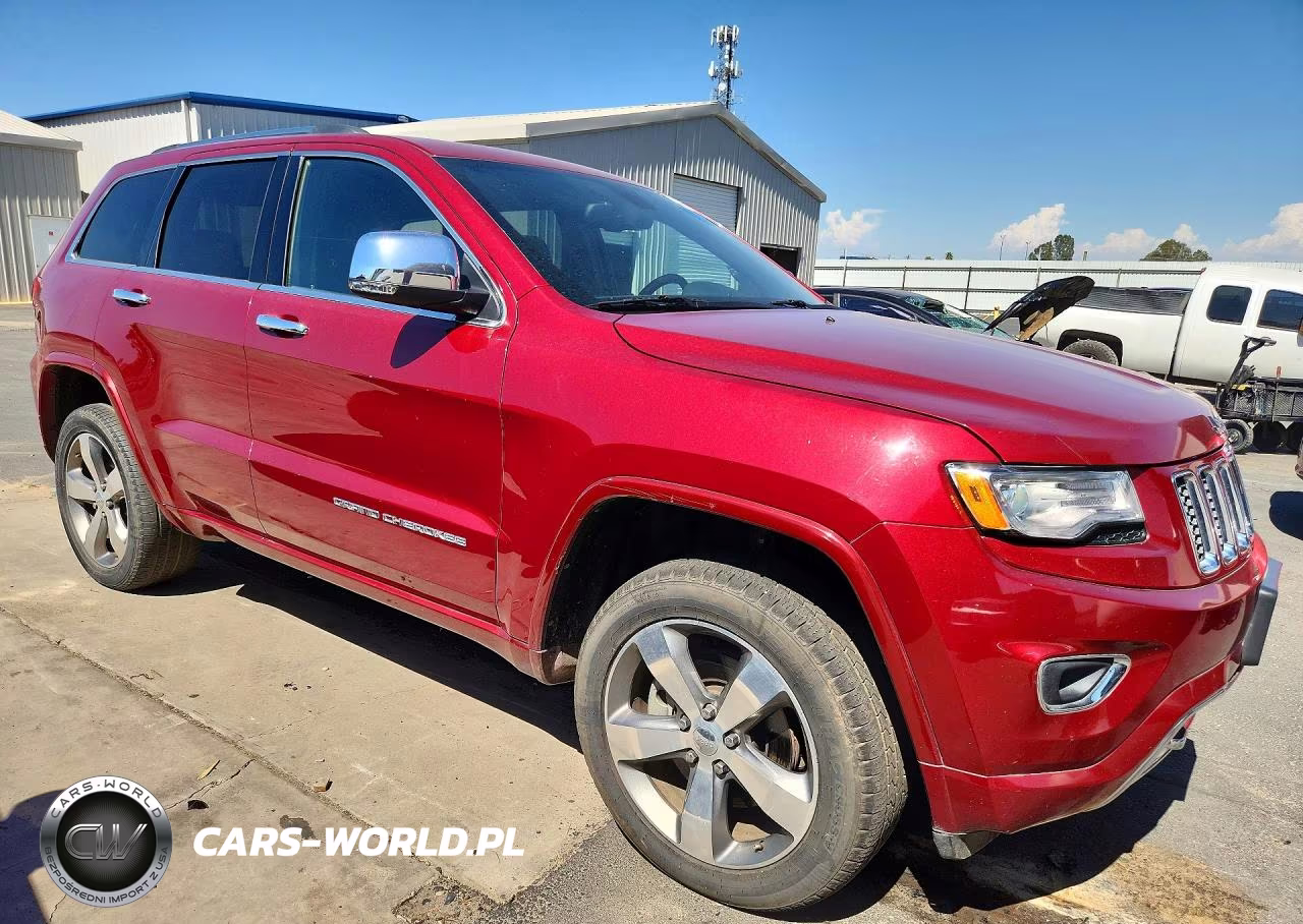2015 Jeep Grand Cherokee Overland VIN:1C4RJFCM3FC916443 - 4