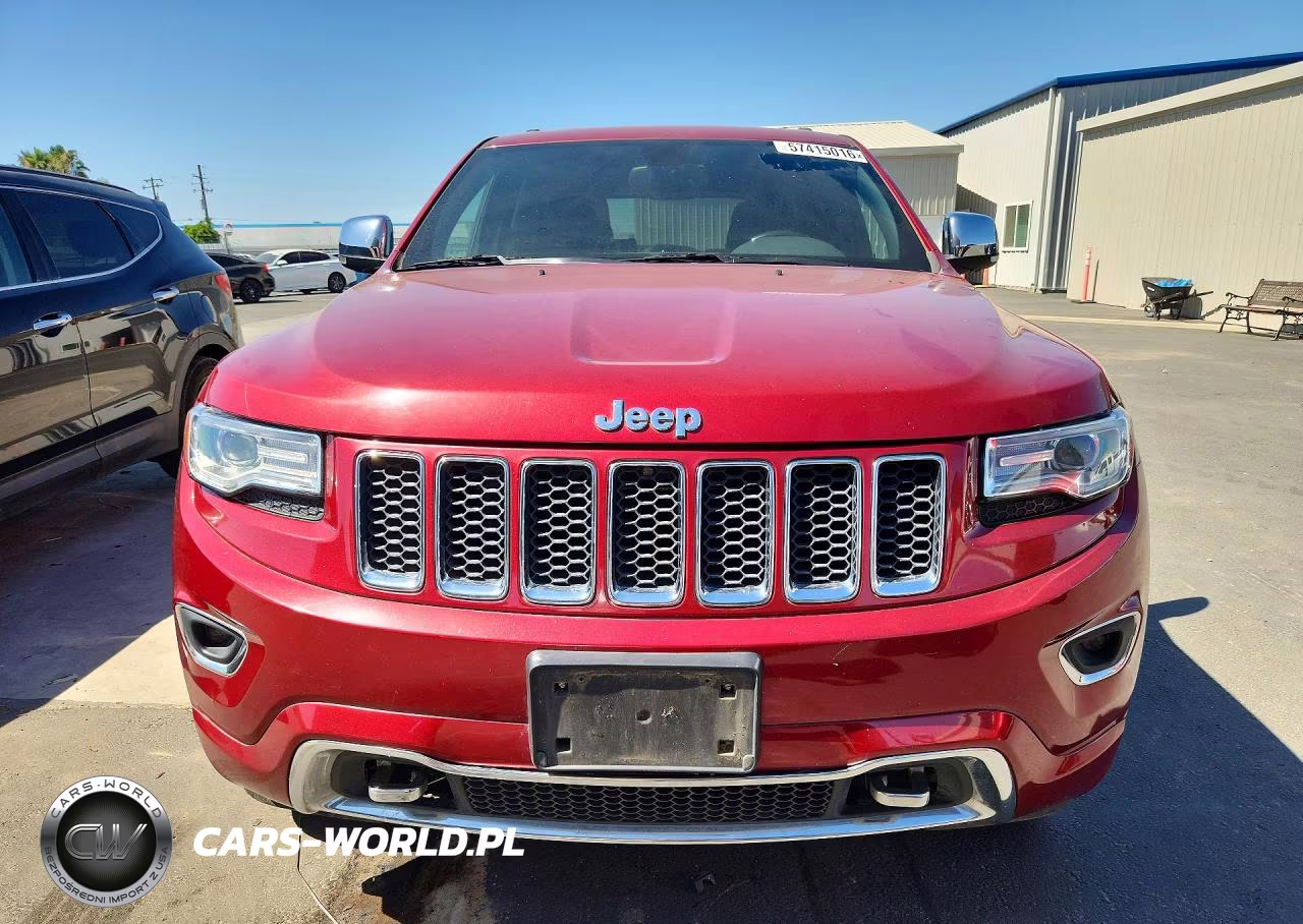 2015 Jeep Grand Cherokee Overland VIN:1C4RJFCM3FC916443 - 5