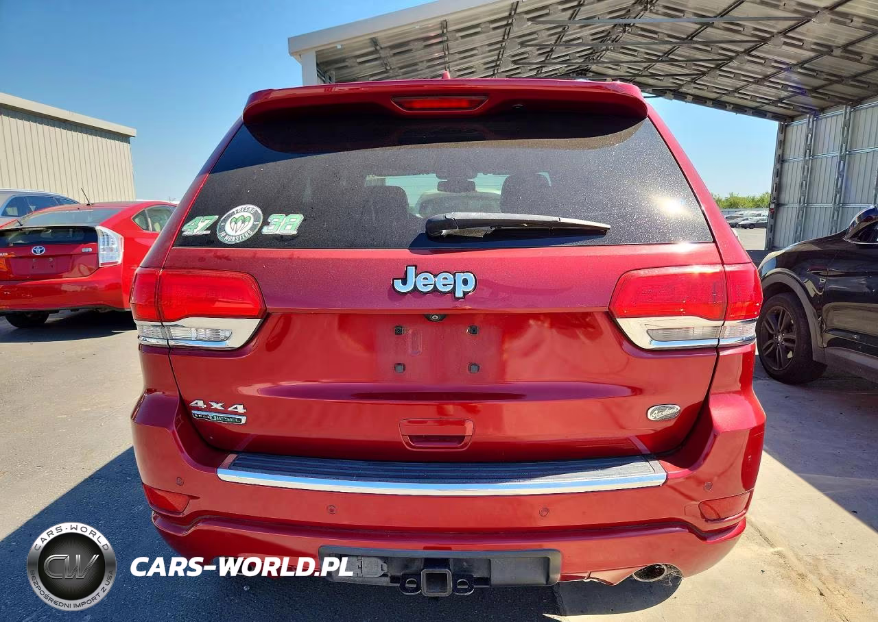 2015 Jeep Grand Cherokee Overland VIN:1C4RJFCM3FC916443 - 6