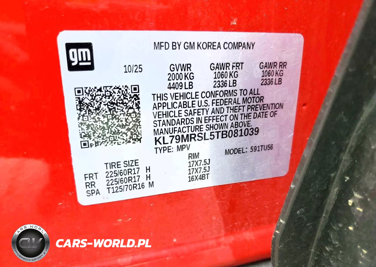 2026 Chevrolet Trailblazer Lt VIN:KL79MRSL5TB081039 - 14