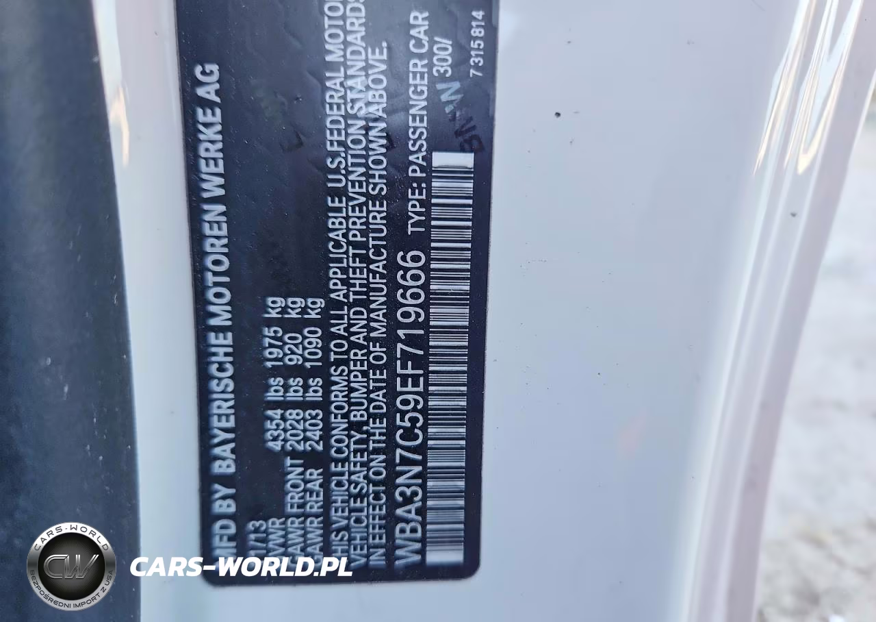 2014 BMW 428 I VIN:WBA3N7C59EF719666 - 13