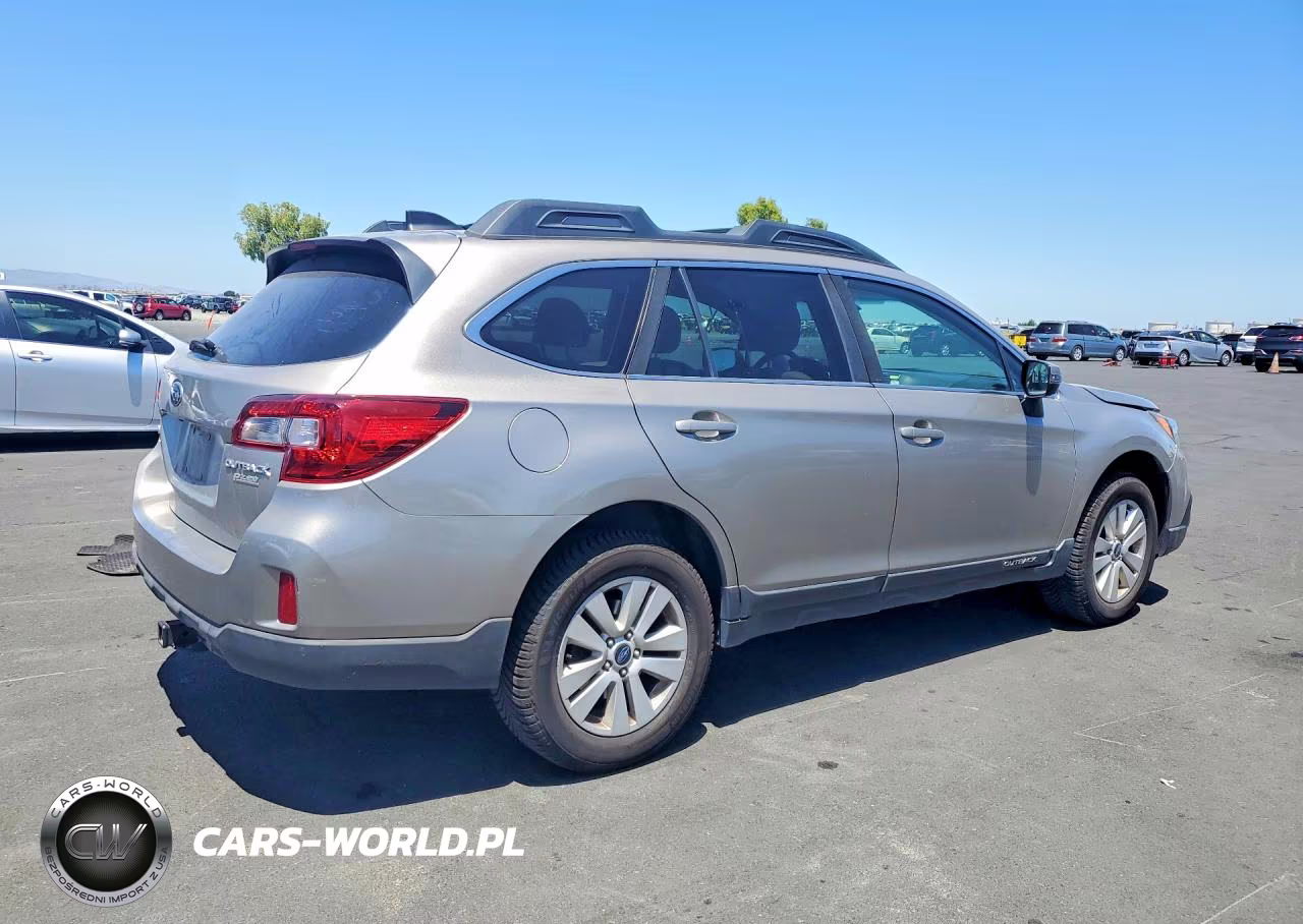 2017 Subaru Outback 2.5I Premium VIN:4S4BSACC3H3393643 - 3