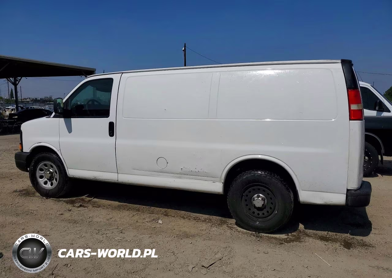 2013 Chevrolet Express 1500 Cargo Delivery Van VIN:1GCSGAFX9D1120216 - 2