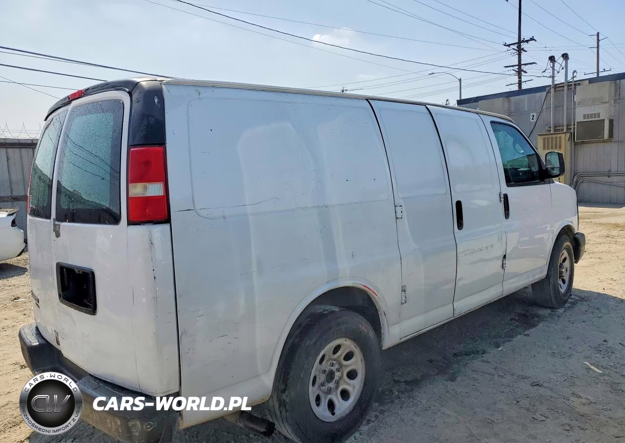 2013 Chevrolet Express 1500 Cargo Delivery Van VIN:1GCSGAFX9D1120216 - 3
